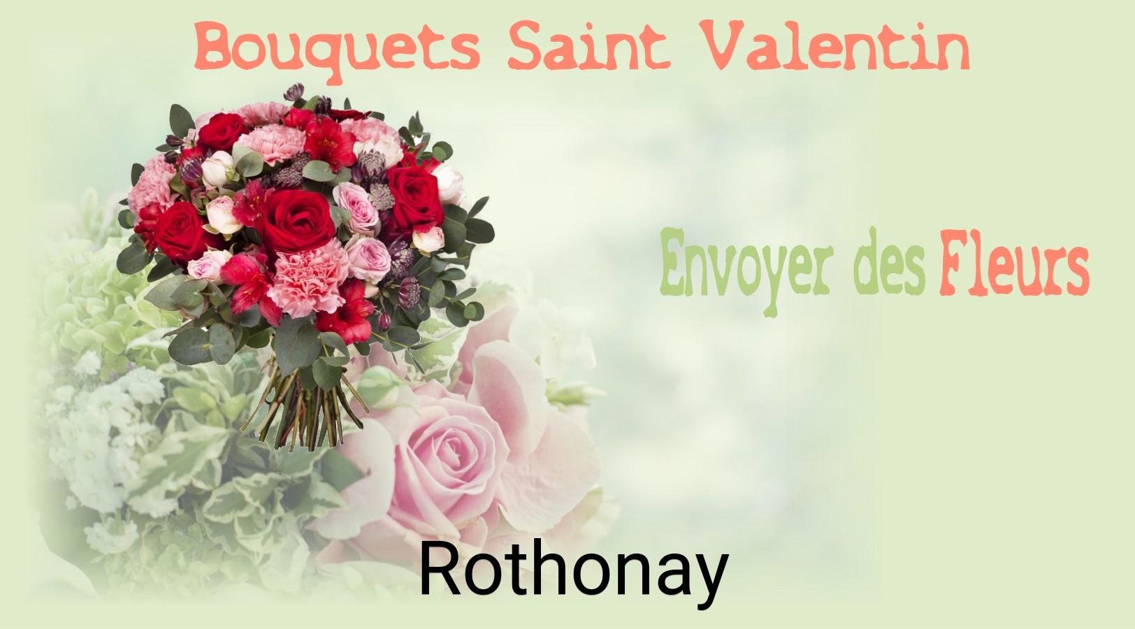 Roses de Saint-Valentin livrées à Rothonay